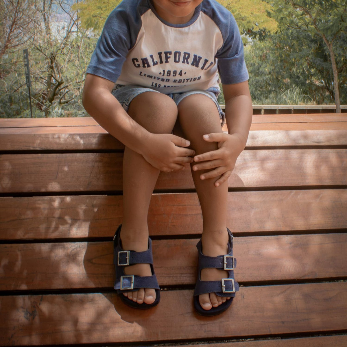 Sandalia Sample 001 Unisex Azul