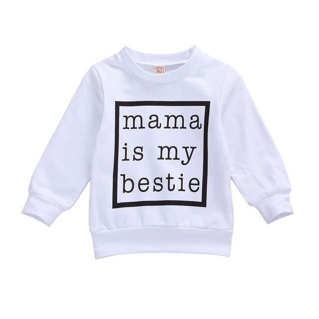 Mama is my Bestie' Full Length Pullover – CozyKids