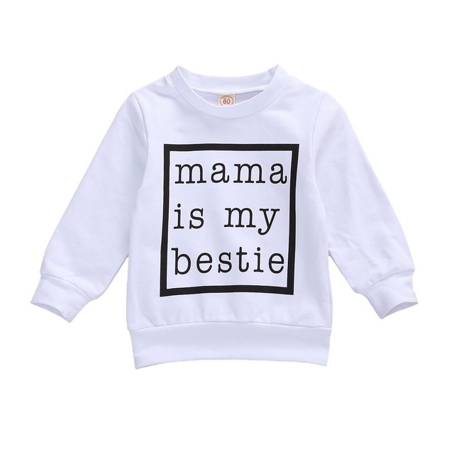 'Mama is my Bestie' Full Length Pullover